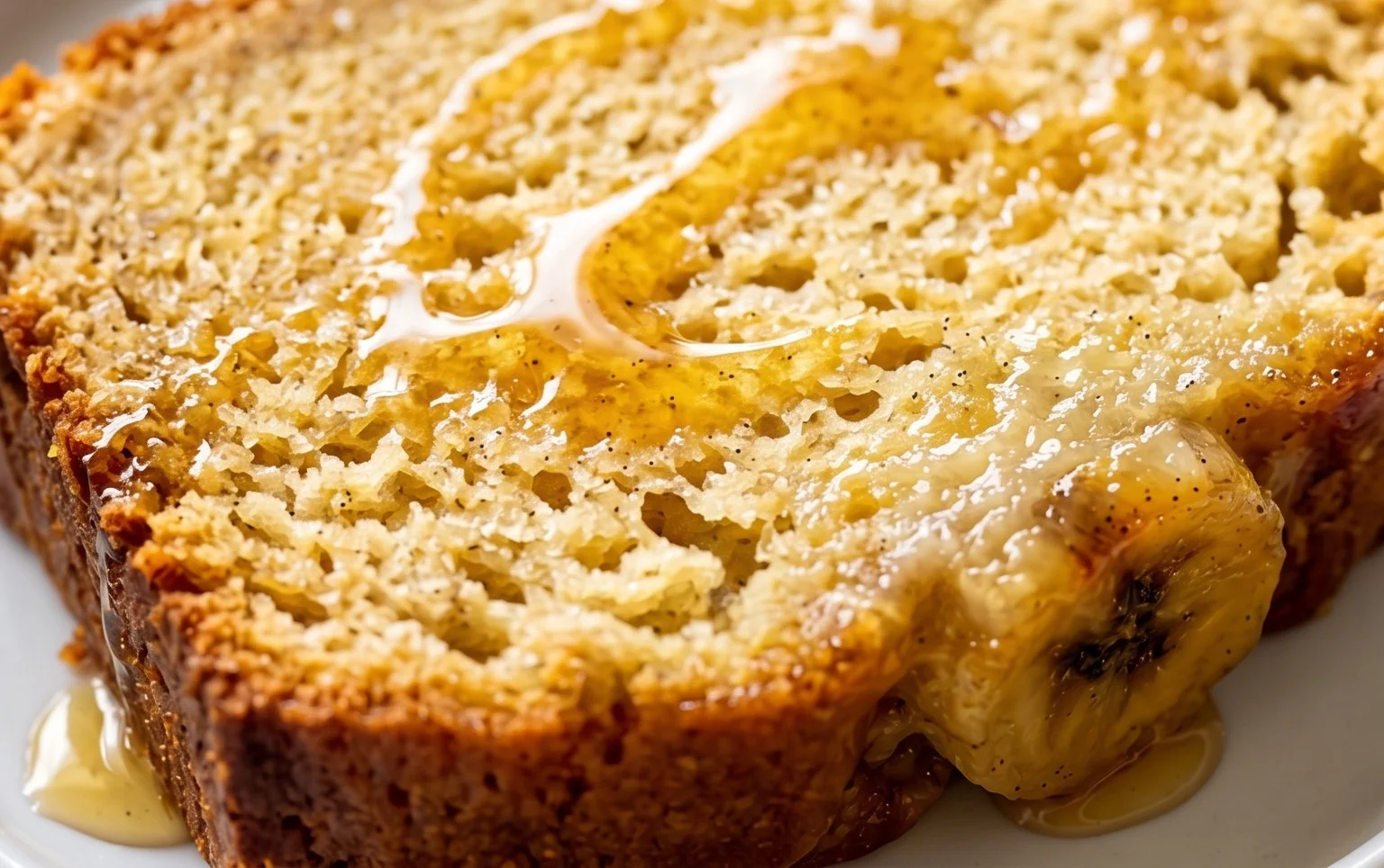 The BEST Honey Vanilla Banana Bread ~ Soft & Fluffy, Easy Recipe