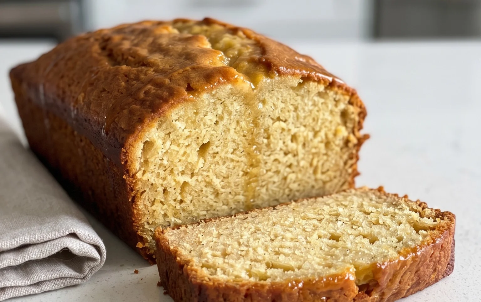 The BEST Honey Vanilla Banana Bread ~ Soft & Fluffy, Easy Recipe
