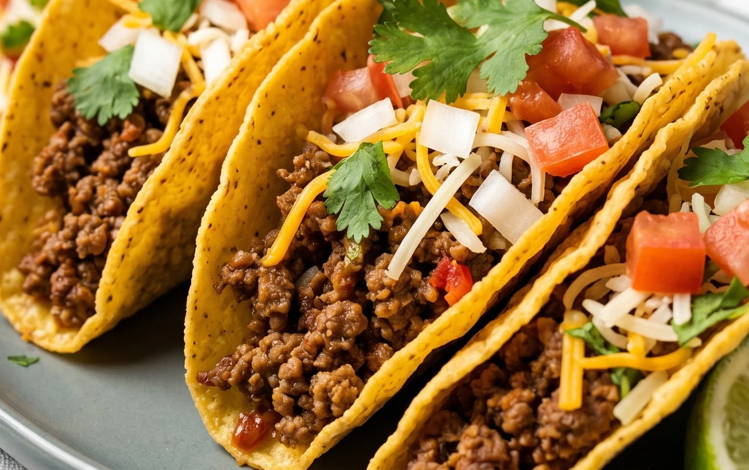 Crispy Ground Beef Tacos