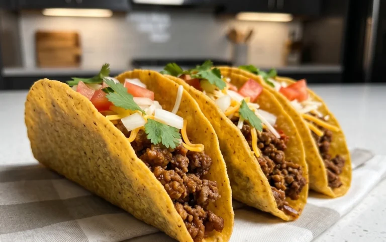 Crispy Ground Beef Tacos
