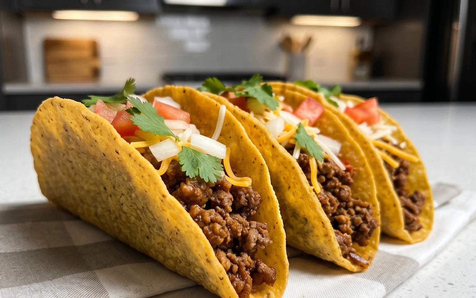 Crispy Ground Beef Tacos