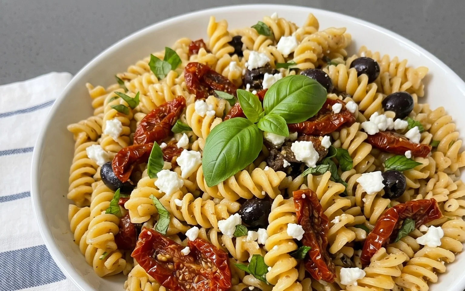 Sun Dried Tomato Pasta Salad