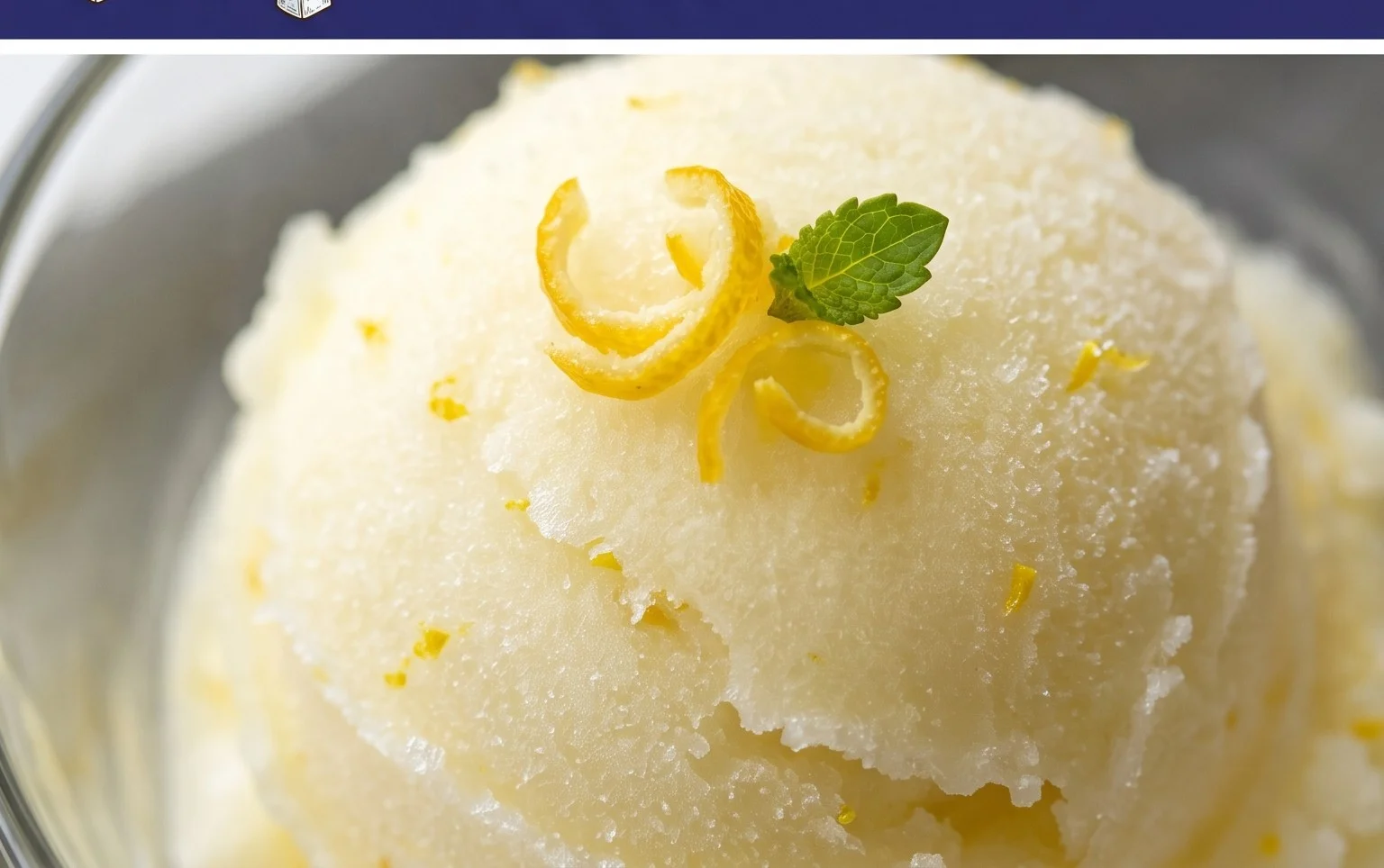 Lemon Sorbet