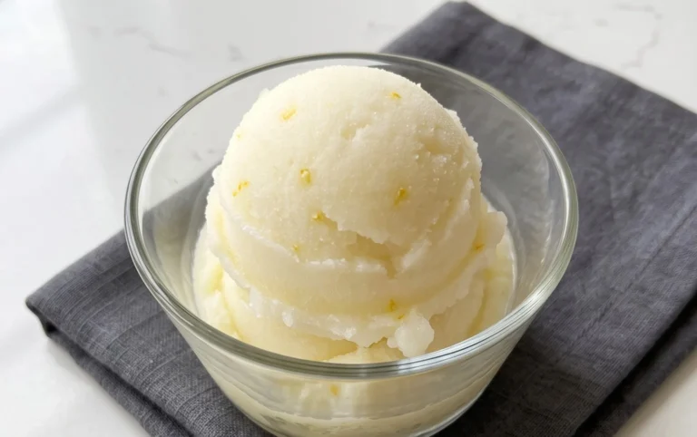 Lemon Sorbet