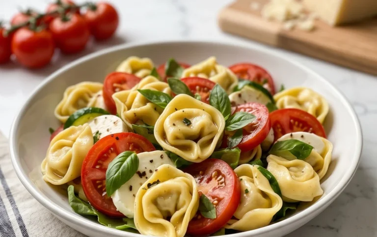 Tortellini Caprese Salad