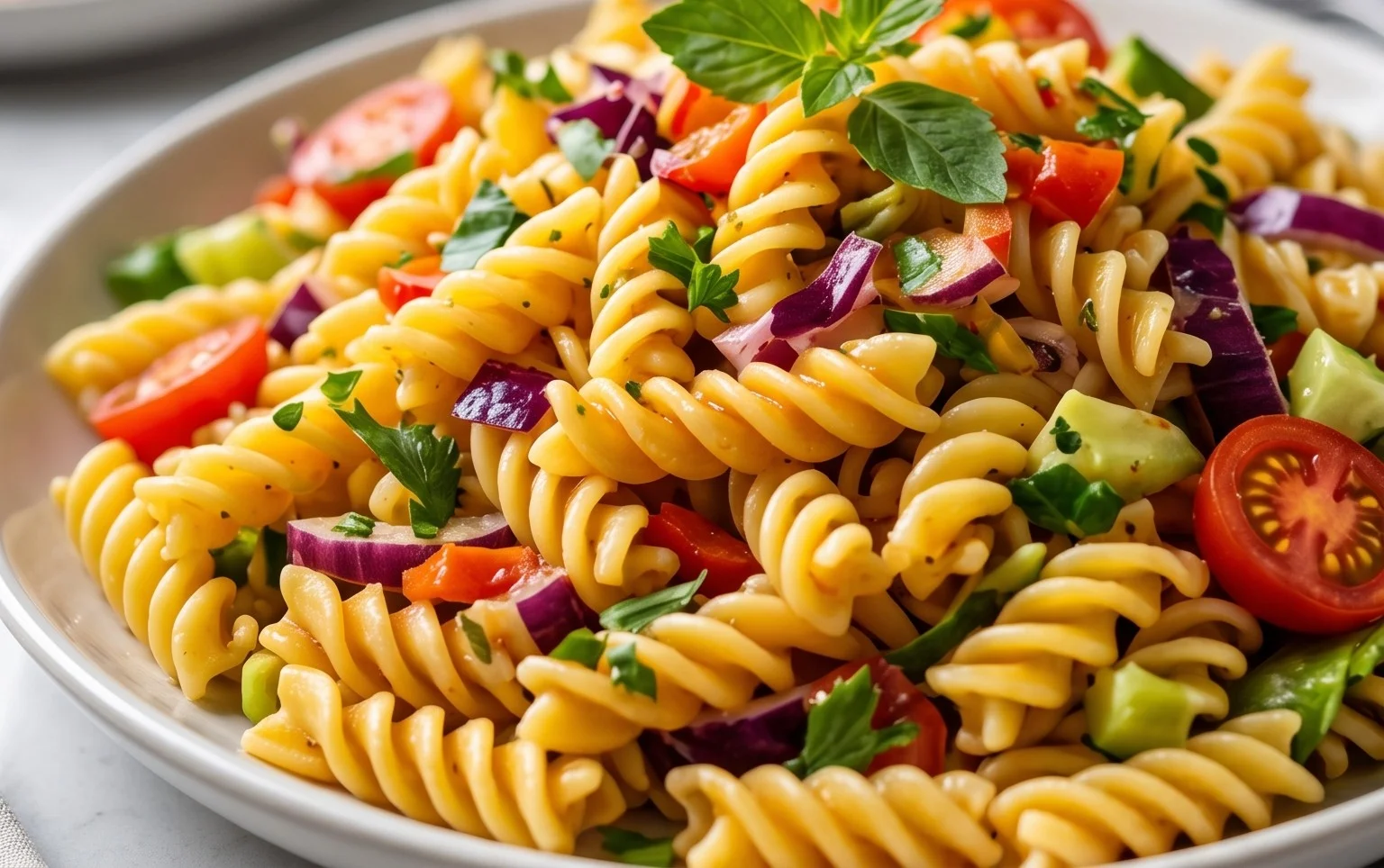 French Dressing Pasta Salad