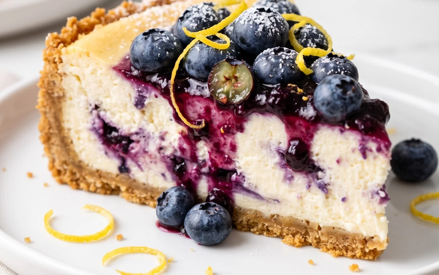 Lemon Blueberry Cheesecake