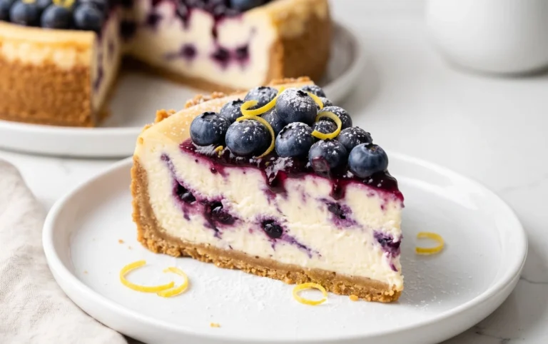 Lemon Blueberry Cheesecake