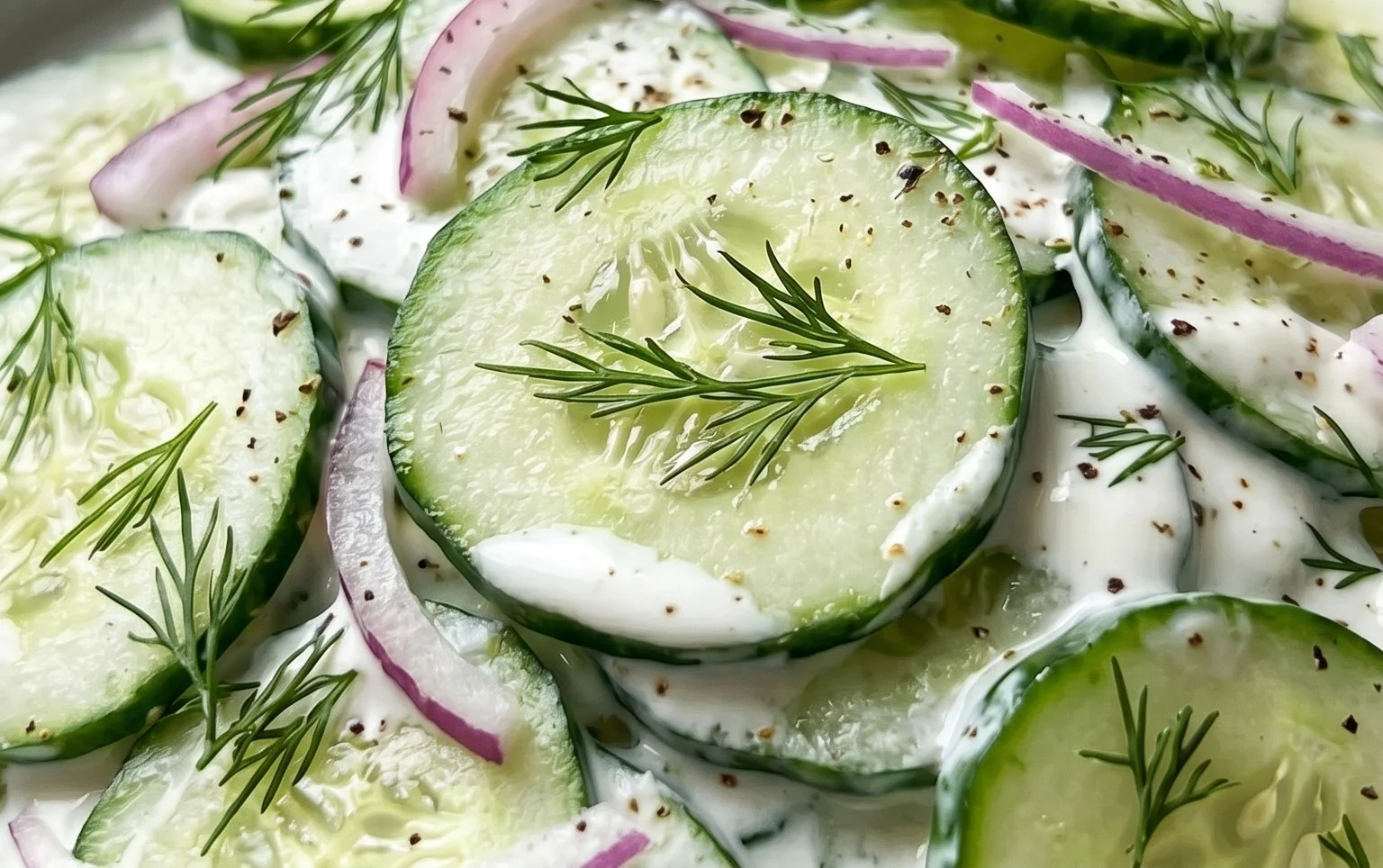 Polish Cucumber Salad