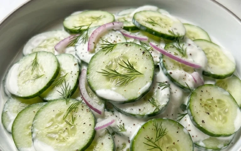 Polish Cucumber Salad