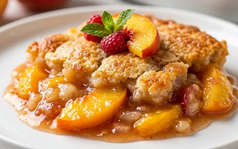 Fresh Peach Cobbler