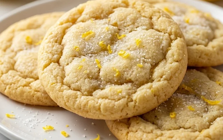 Soft & Chewy Lemon Cookies