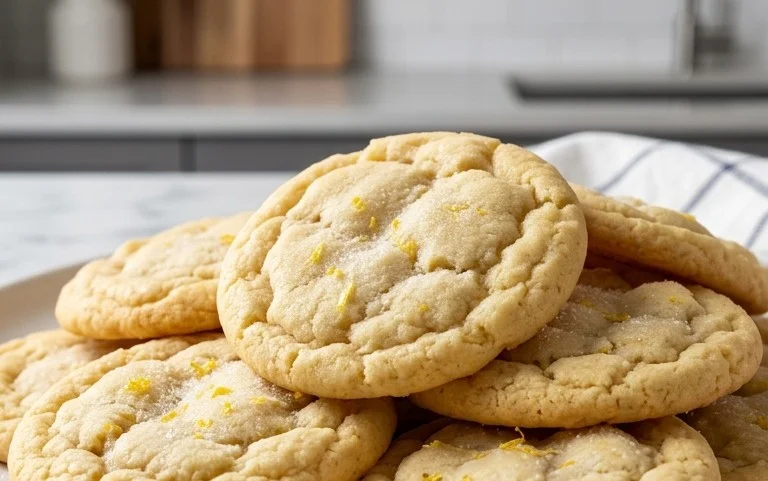 Soft & Chewy Lemon Cookies