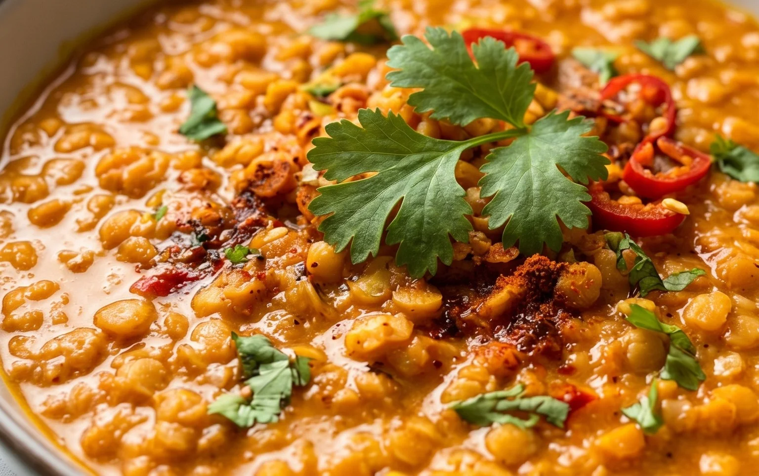 Spicy Red Lentil Curry