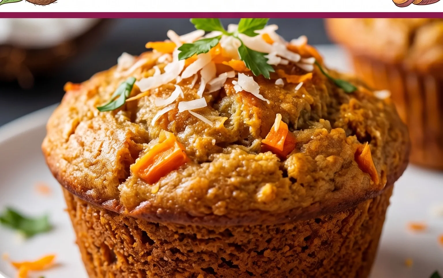 Anti-Inflammatory Coconut and Sweet Potato Muffin Recipe