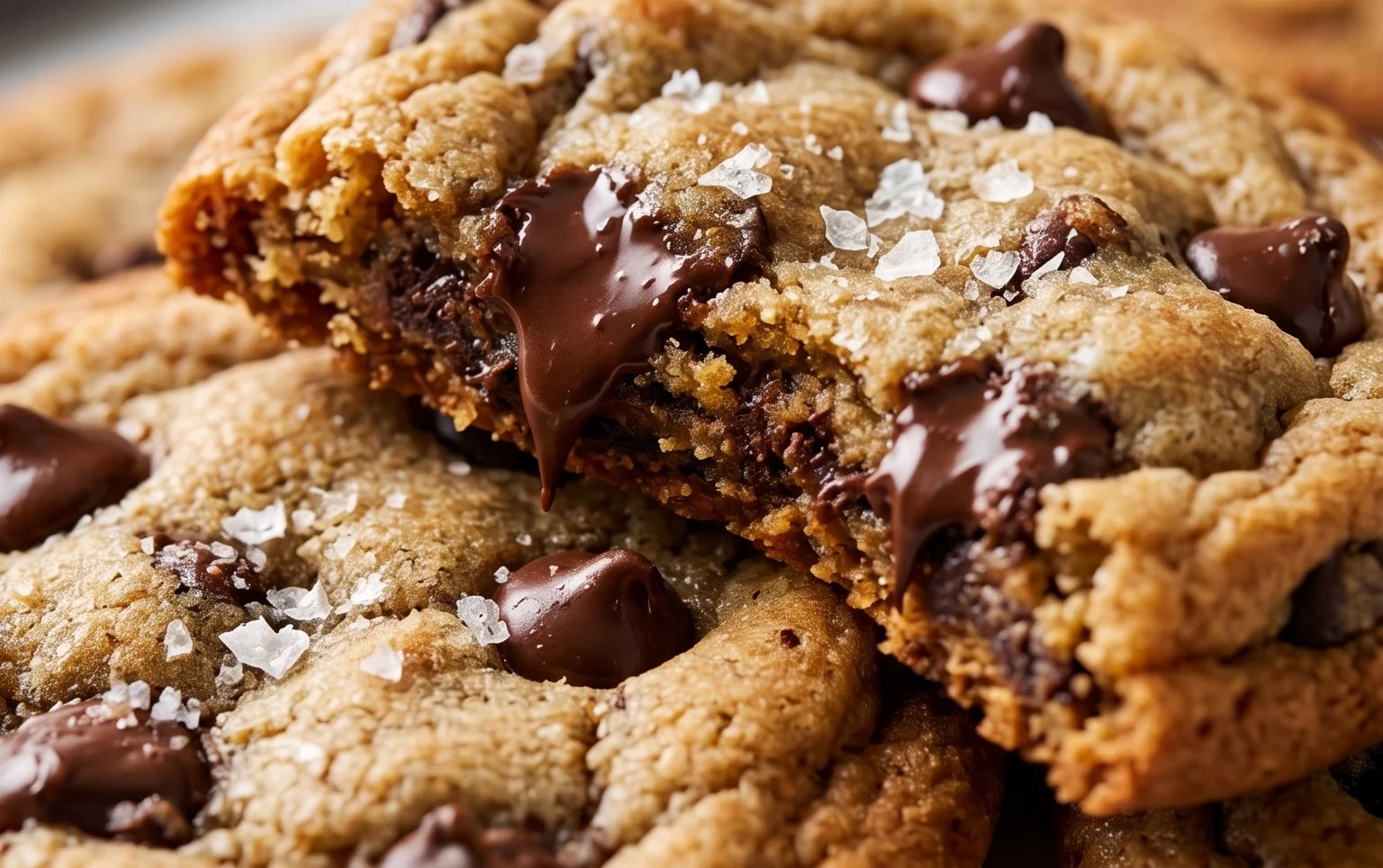 Crispy and Chewy Chocolate Chip Cookies