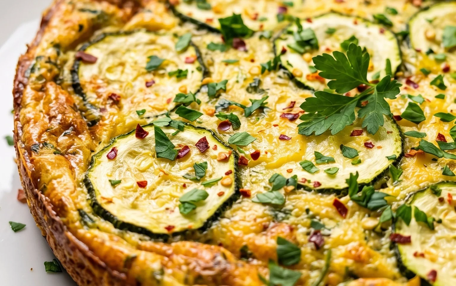 Crustless Zucchini Quiche Recipe