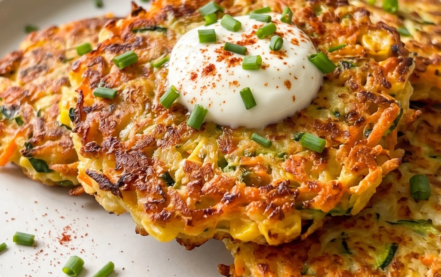 Vegetable Potato Fritters