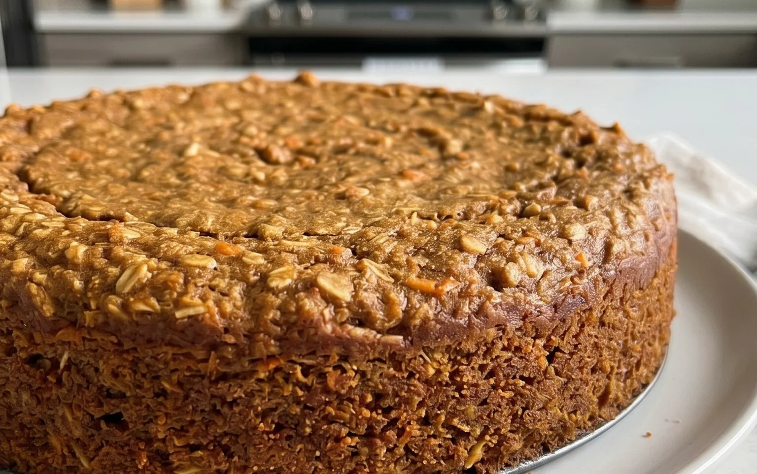 Easy Flourless Oatmeal Carrot Cake Recipe