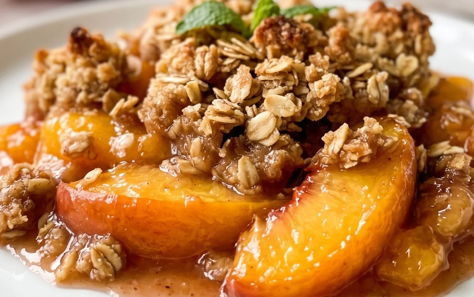 Peach Crisp
