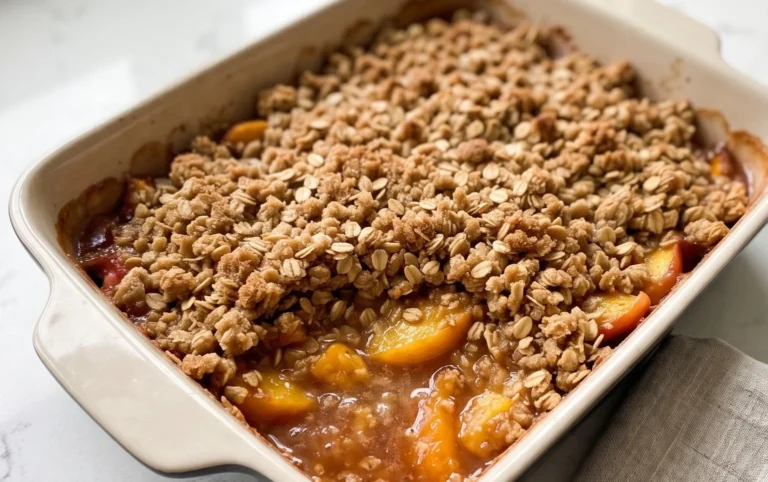 Peach Crisp