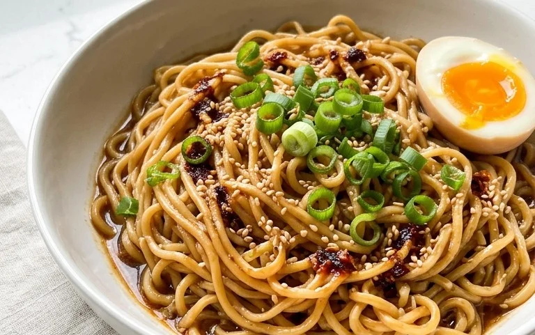 Easy Saucy Ramen Noodles