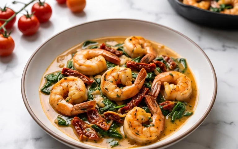 Tuscan Shrimp (One-Pan, 30-Minute Dinner)