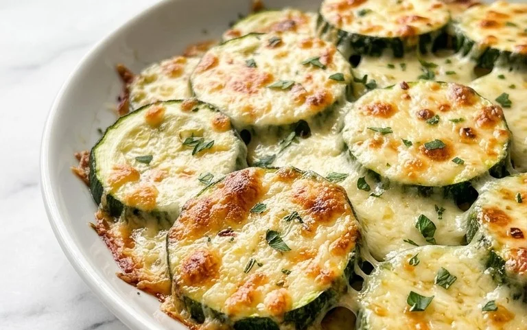 Baked Parmesan Zucchini