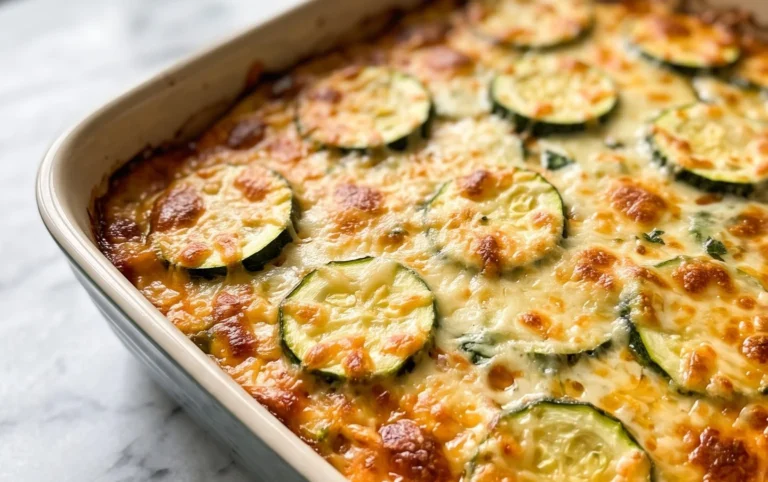 Baked Zucchini and Cheese