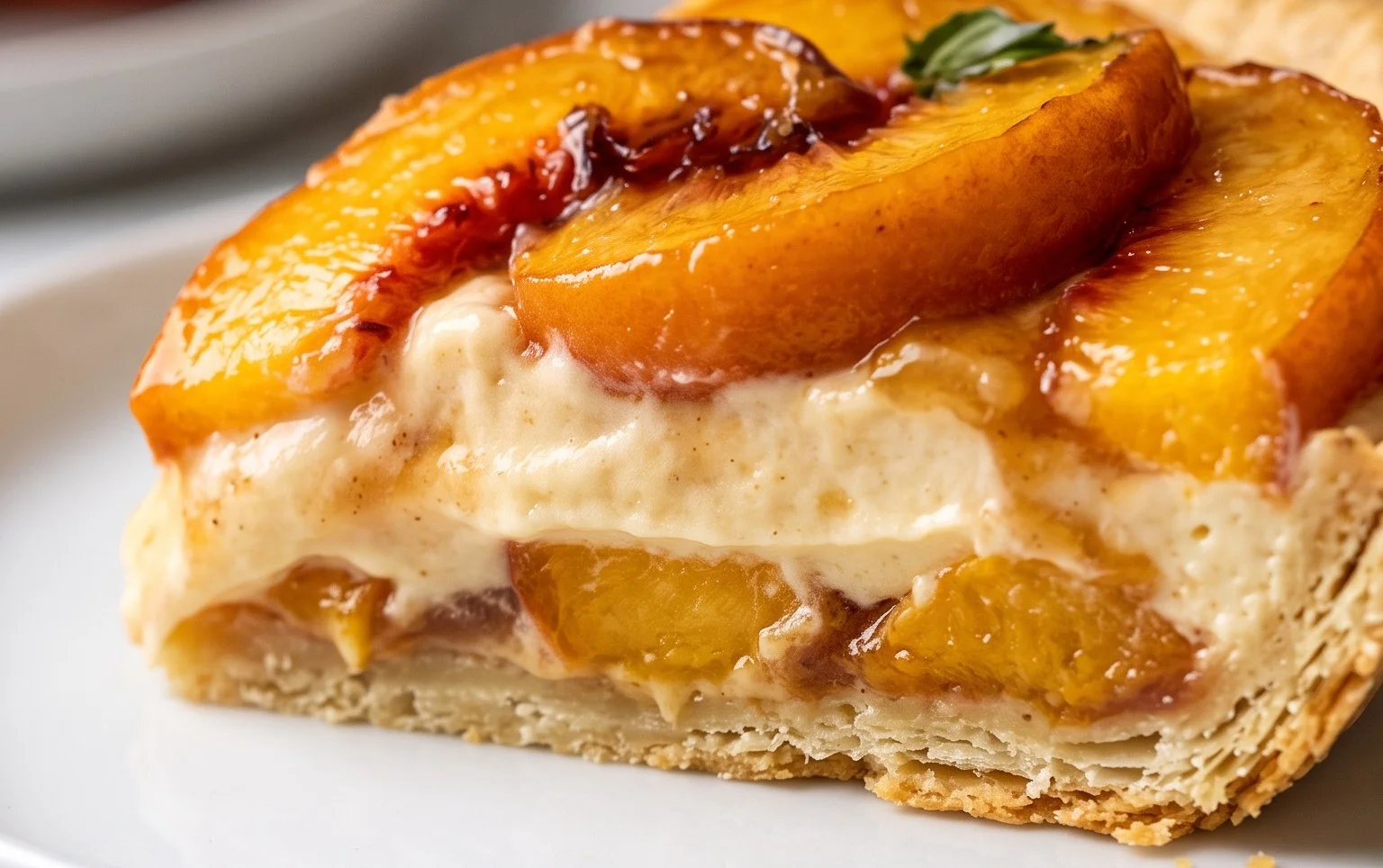 Peaches and Cream Pie