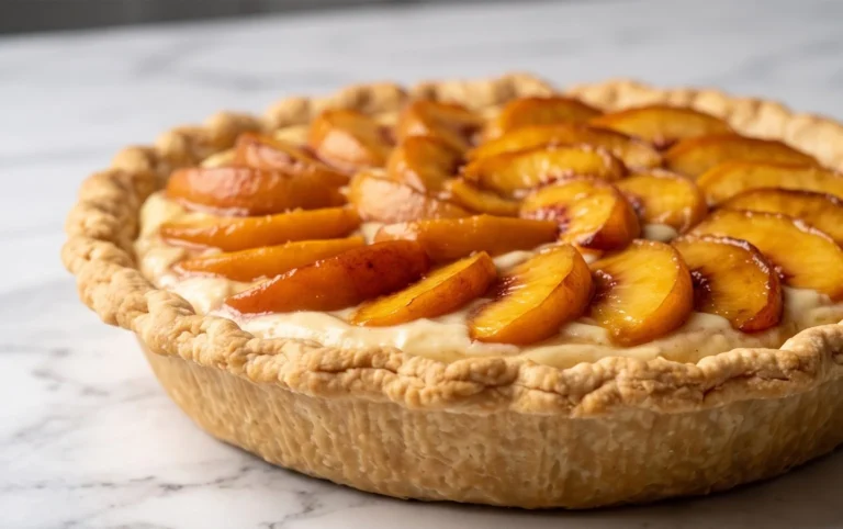 Peaches and Cream Pie