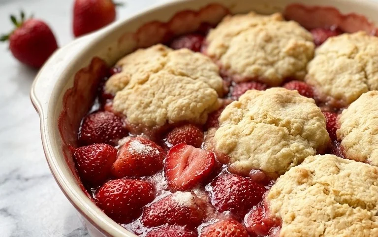 Strawberry Cobbler