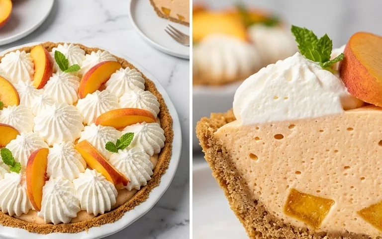 Peach Chiffon Pie