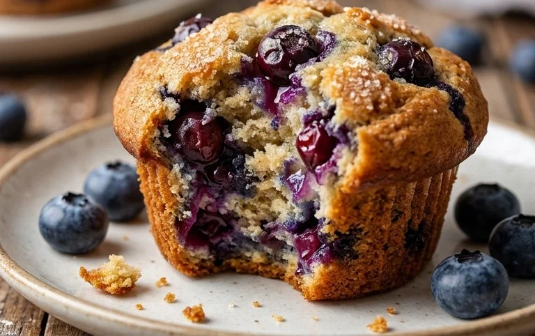 Homemade Blueberry Muffins