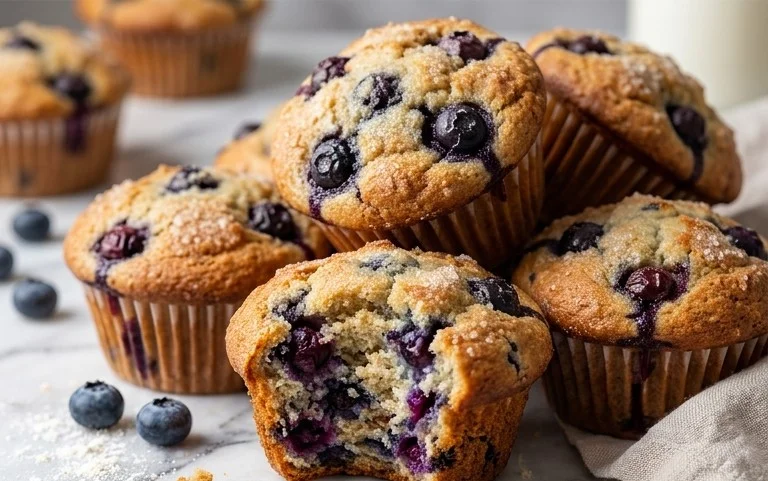 Homemade Blueberry Muffins