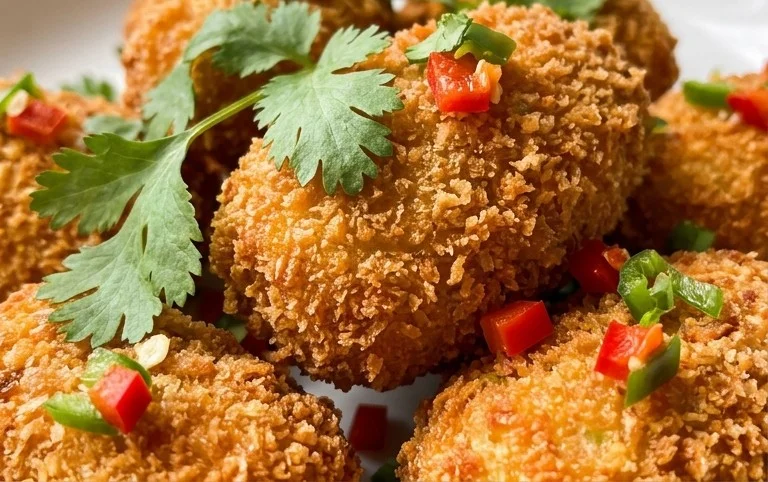 Fried Jalapeno Popper Bites