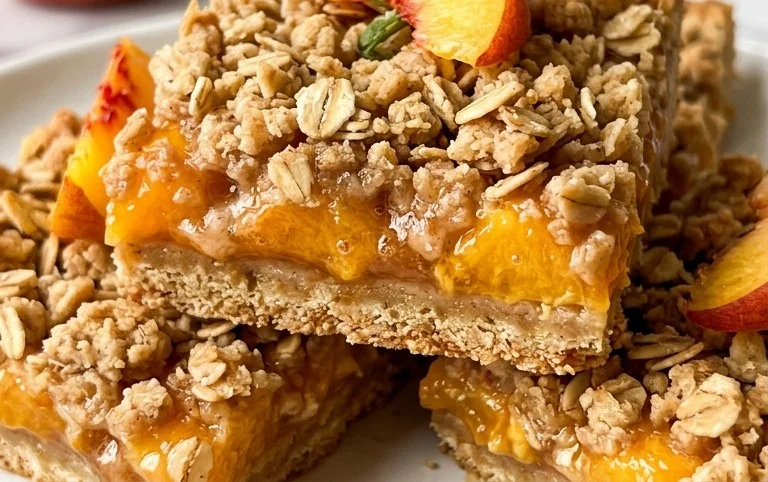 Fresh Peach Crum extractb Bars