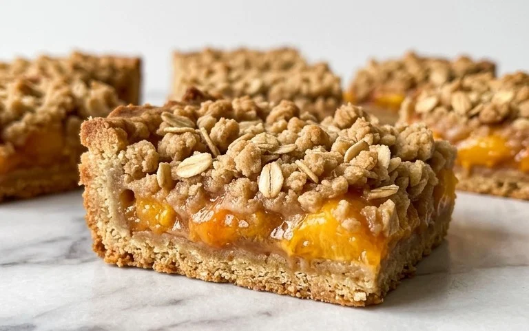 Fresh Peach Crum extractb Bars