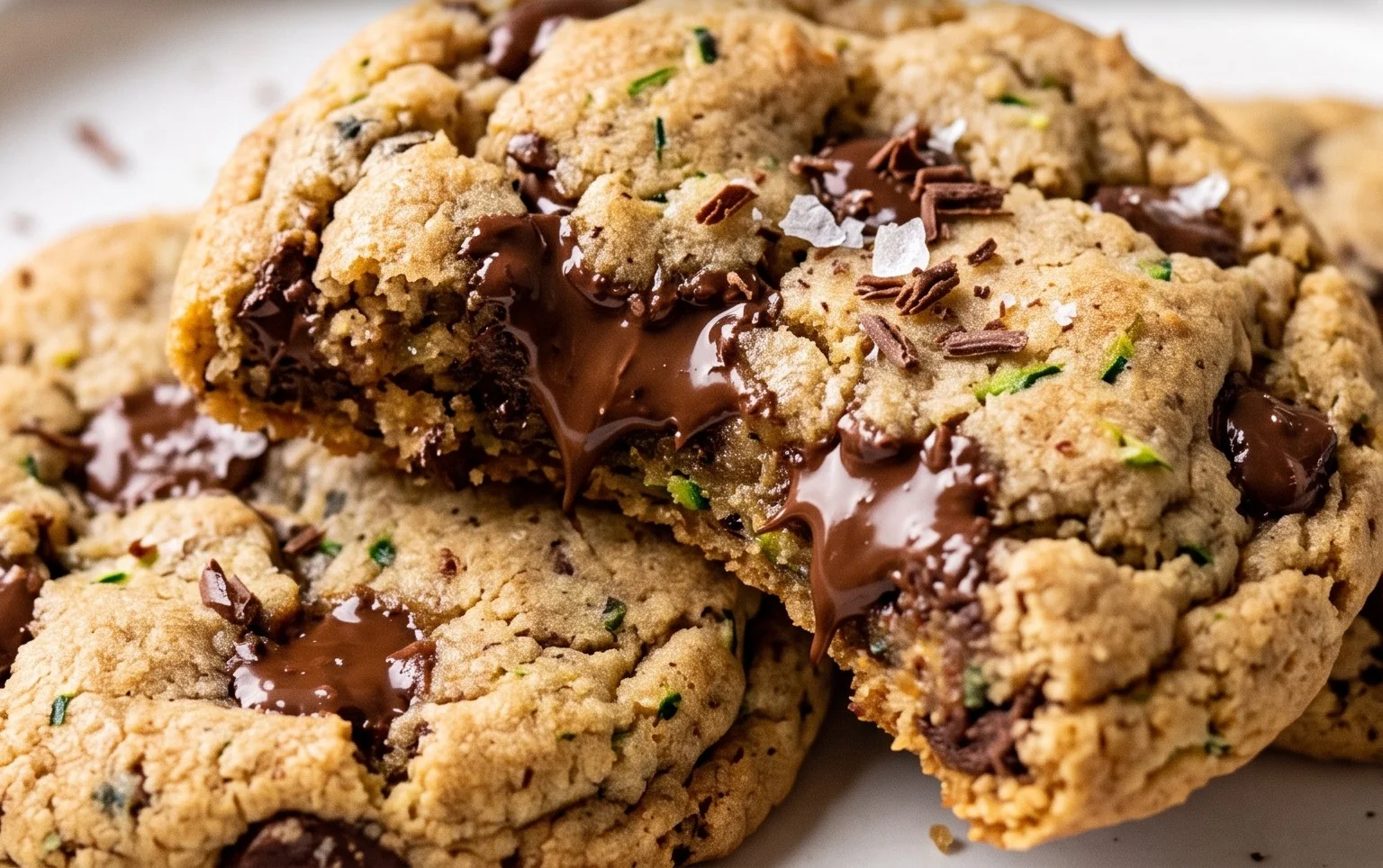 Zucchini Chocolate Chip Cookies