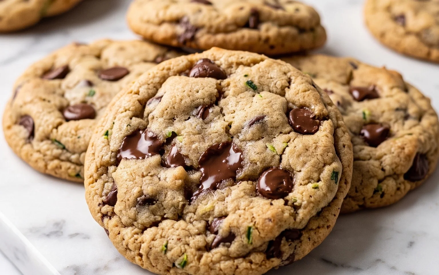 Zucchini Chocolate Chip Cookies
