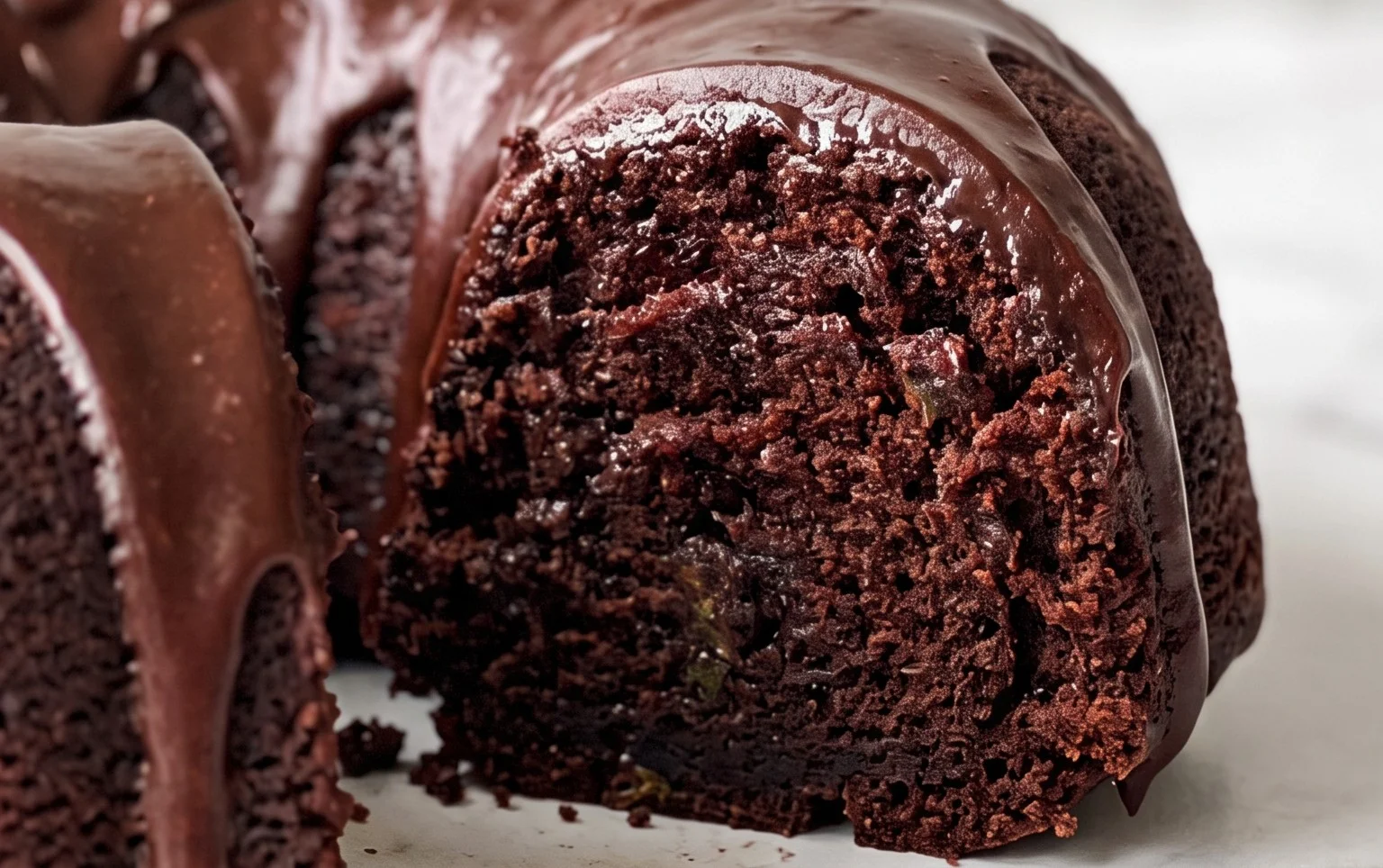 Chocolate Zucchini Bundt Cake 