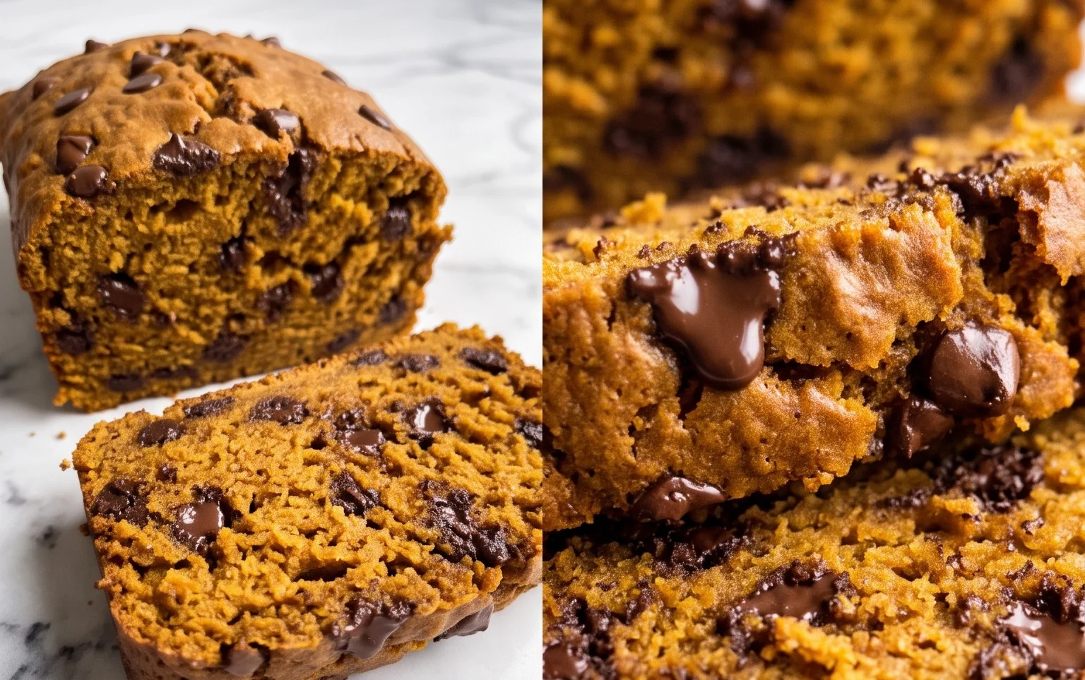 Pumpkin Chocolate Chip Bread