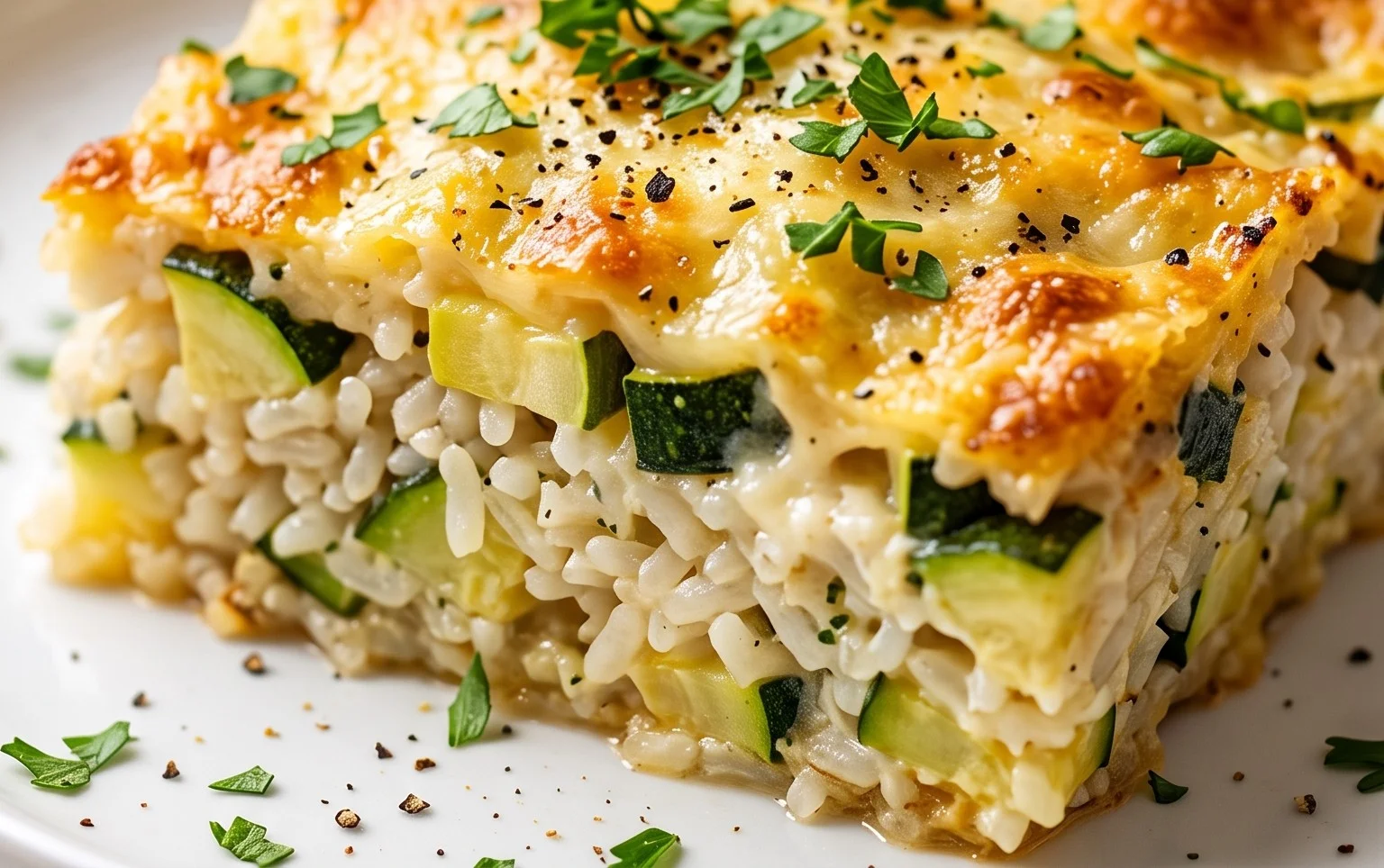 Julia Child's Zucchini and Rice Gratin (Tian de Courgettes au Riz)