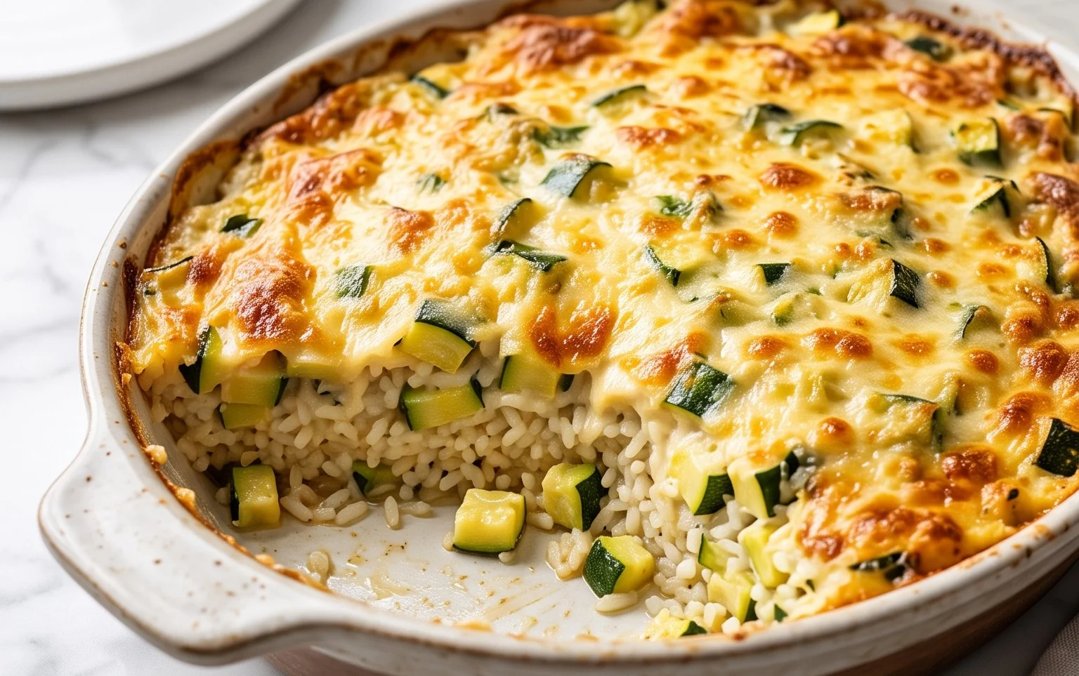 Julia Child's Zucchini and Rice Gratin (Tian de Courgettes au Riz)