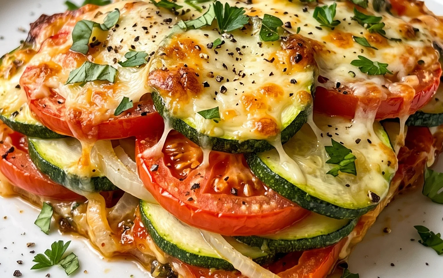 Zucchini Tomato Bake