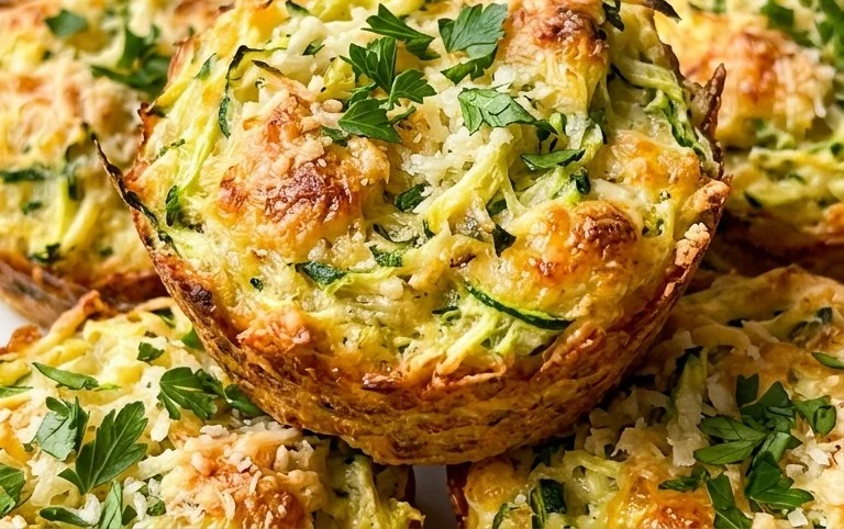 Zucchini Garlic Bites