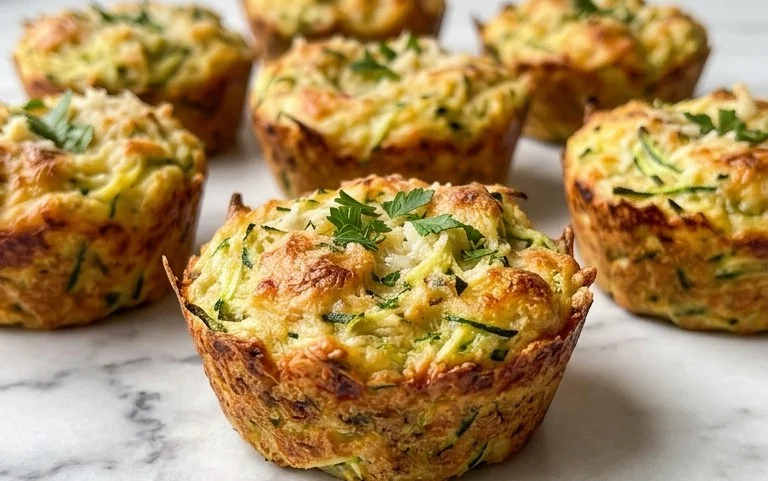 Zucchini Garlic Bites